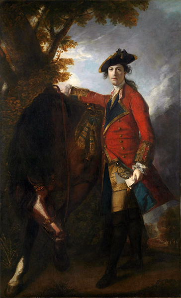 Captain Robert Orme, 1756 | Reynolds | Gemälde Reproduktion