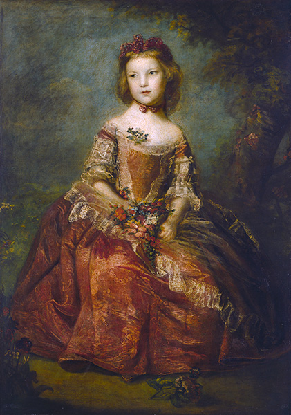 Lady Elizabeth Hamilton, 1758 | Reynolds | Painting Reproduction