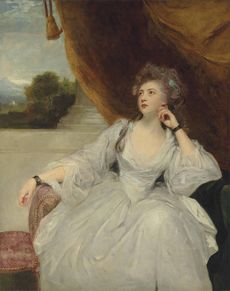 Portrait of Elizabeth Falconer, Undated | Reynolds | Painting Reproduction