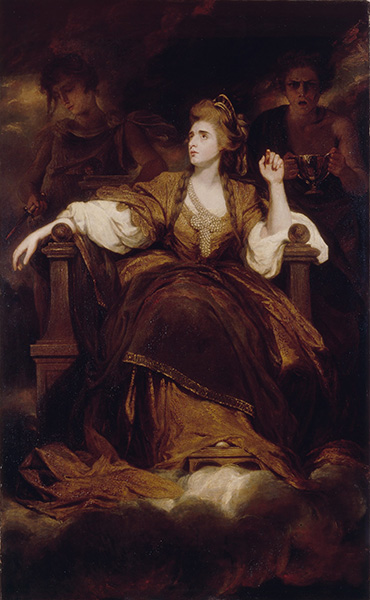 Mrs Siddons as the Tragic Muse, 1789 | Reynolds | Gemälde Reproduktion