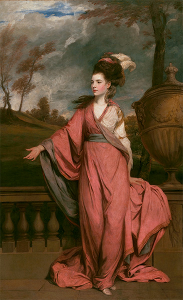 Jane Fleming, later Countess of Harrington, c.1778/79 | Reynolds | Gemälde Reproduktion