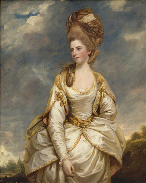 Sarah Campbell, c.1777/78 | Reynolds | Gemälde Reproduktion