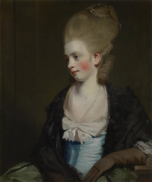 Miss Offy Palmer, c.1777/81 | Reynolds | Gemälde Reproduktion