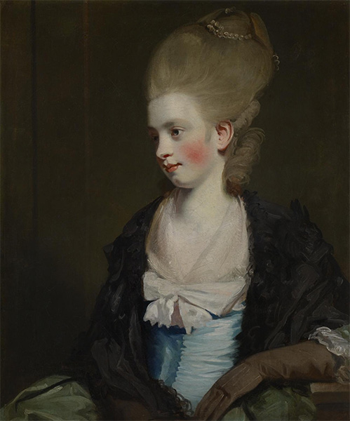 Fräulein Offy Palmer | Reynolds | Gemälde Reproduktion