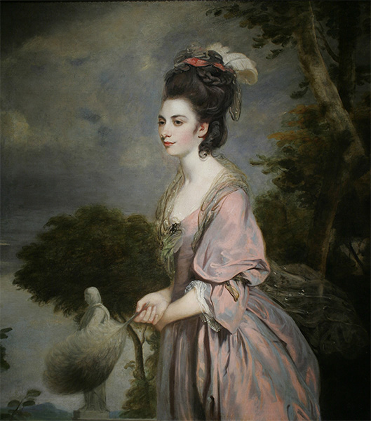 Portrait of Mrs. Richard Crofts | Reynolds | Painting Reproduction