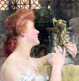 The Golden Hour, 1908 by Alma-Tadema | Painting Reproduction