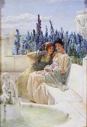 Whispering Noon | Alma-Tadema | Gemälde Reproduktion