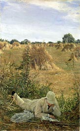 94 Degrees in the Shade, 1876 by Alma-Tadema | Painting Reproduction