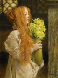 Spring Flowers, 1911 by Alma-Tadema | Painting Reproduction