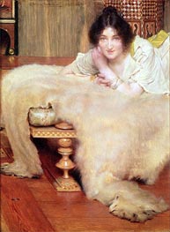 A Listener, Undated by Alma-Tadema | Painting Reproduction