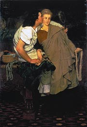 The Lovers (Honeymoon), Undated von Alma-Tadema | Gemälde-Reproduktion