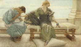 Ask me no More, 1886 von Alma-Tadema | Gemälde-Reproduktion