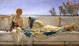 Pleading, 1876 von Alma-Tadema | Gemälde-Reproduktion