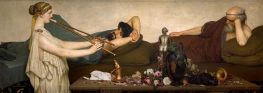 The Siesta, 1868 by Alma-Tadema | Painting Reproduction