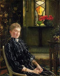 Portrait of Mrs Ralph Sneyd, 1889 by Alma-Tadema | Painting Reproduction