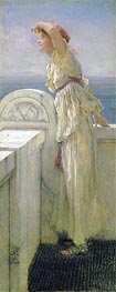 Hopeful, 1909 von Alma-Tadema | Gemälde-Reproduktion