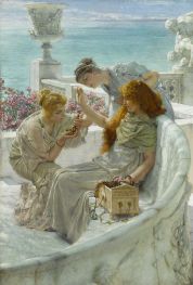 Der Favorit des Schicksals, 1896 von Alma-Tadema | Gemälde-Reproduktion