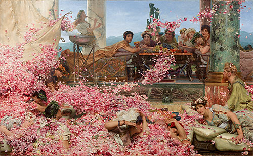 The Roses of Heliogabalus, 1888 | Alma-Tadema | Gemälde Reproduktion