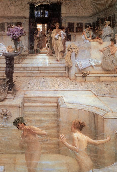 A Favourite Custom, 1909 | Alma-Tadema | Gemälde Reproduktion