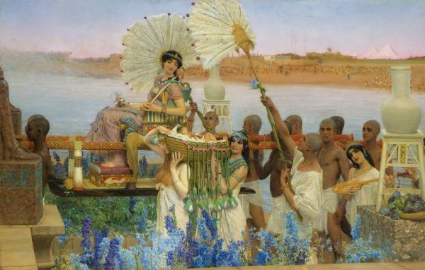 The Finding of Moses, 1904 | Alma-Tadema | Gemälde Reproduktion
