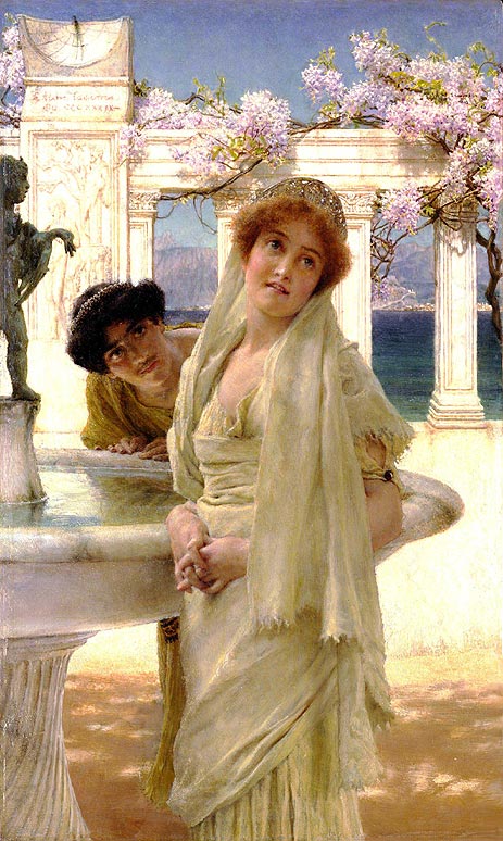 A Difference of Opinion, 1896 | Alma-Tadema | Painting Reproduction