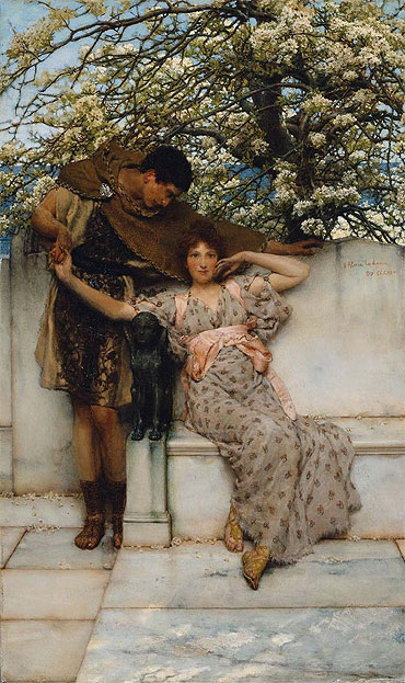 Promise of Spring, 1890 | Alma-Tadema | Painting Reproduction