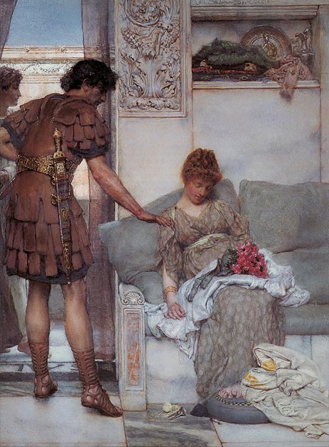Ein stiller Gruß, 1889 | Alma-Tadema