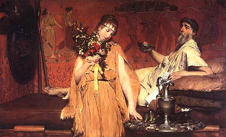 Between Hope and Fear, 1876 | Alma-Tadema | Painting Reproduction