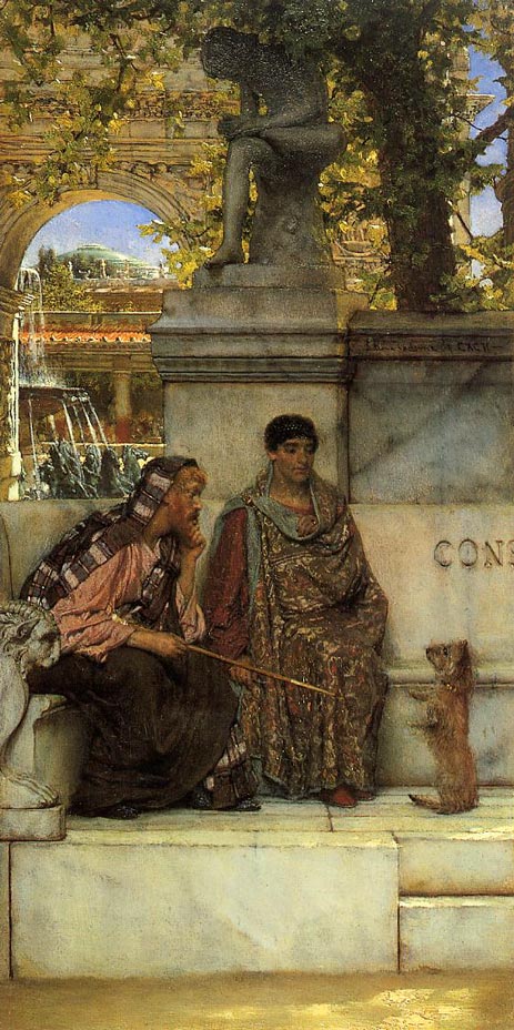 In the Time of Constantine, 1878 by Alma-Tadema | Painting Reproduction