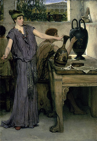 Etruscan Vase Painters, 1871 | Alma-Tadema