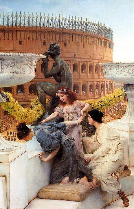 The Colosseum, 1896 | Alma-Tadema | Gemälde Reproduktion