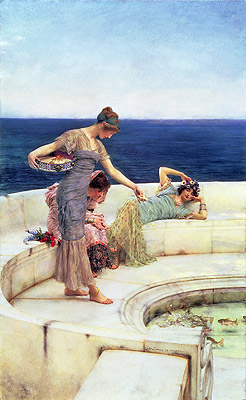 Silver Favorites | Alma-Tadema | Painting Reproduction