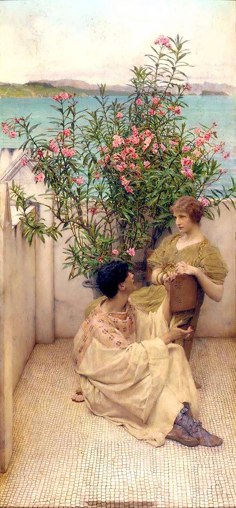 Courtship, n.d. | Alma-Tadema | Painting Reproduction