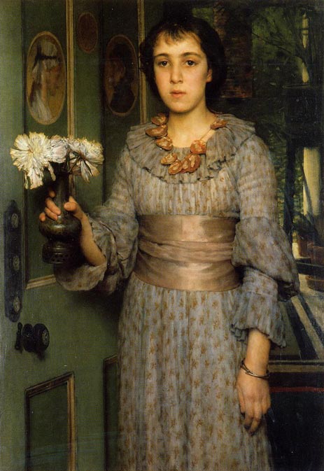 Portrait of Anna Alma-Tadema, 1883 | Alma-Tadema | Painting Reproduction
