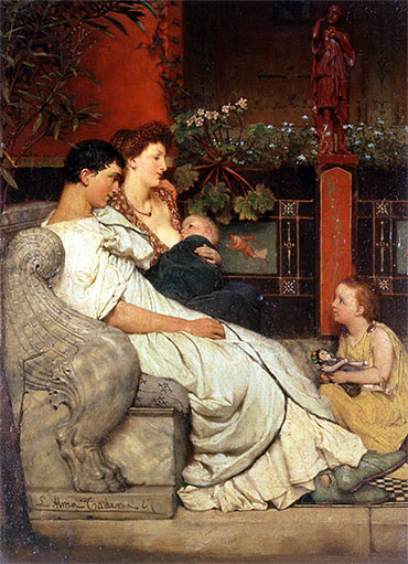 A Roman Family, n.d. | Alma-Tadema | Painting Reproduction