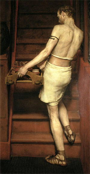 The Roman Potter, 1884 | Alma-Tadema | Gemälde Reproduktion