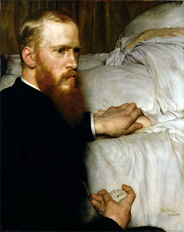 Porträt von Dr. Washington Epps, meinem Arzt, May 1885 | Alma-Tadema