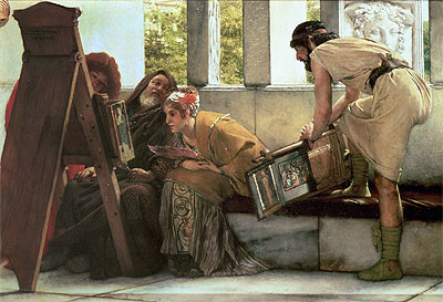 Ein römisches Atelier, n.d. | Alma-Tadema | Gemälde Reproduktion