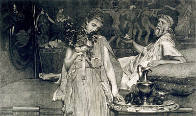 Between Hope and Fear, 1877 | Alma-Tadema