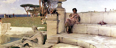 The Voice of Spring, 1910 | Alma-Tadema | Gemälde Reproduktion