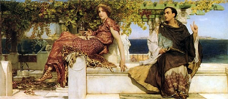 The Conversion of Paula by Saint Jerome, 1898 | Alma-Tadema