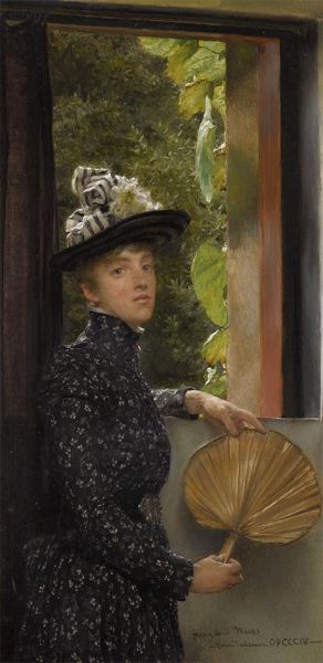 Porträt von Miss Agnes Marks, c.1891 | Alma-Tadema | Gemälde Reproduktion