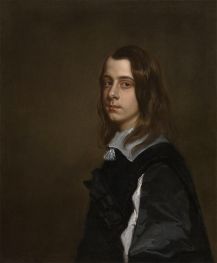 Portrait of Samuel Crew, c.1650/52 by Peter Lely | Painting Reproduction