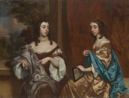 Mary Capel, Later Duchess of Beaufort, and Her ..., n.d. by Peter Lely | Painting Reproduction
