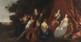 The Concert, n.d. by Peter Lely | Painting Reproduction