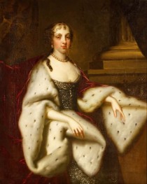 Portrait of Catherine of Braganza, Queen Consort ..., 1650s by Peter Lely | Painting Reproduction