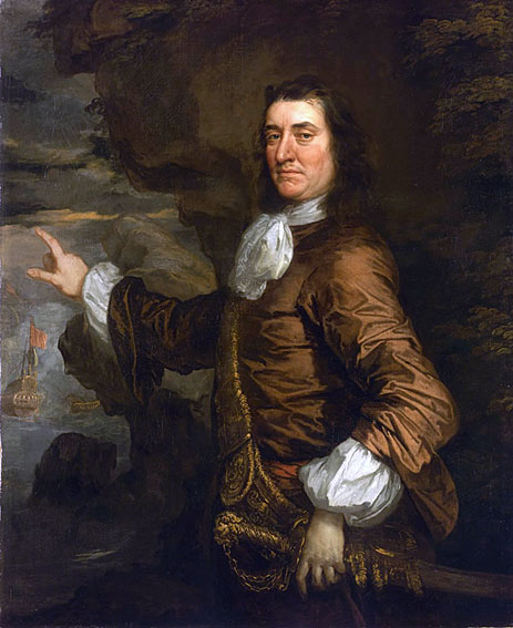 Flagmen of Lowestoft: Admiral Sir Thomas Allin, 1665 | Peter Lely | Painting Reproduction