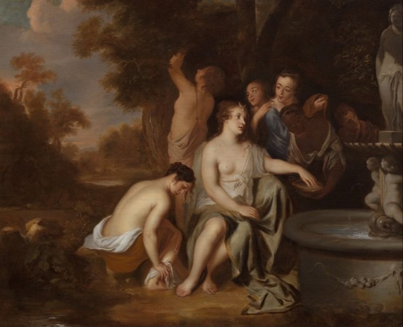 Peter Lely | Diana und ihre Nymphen an einem Brunnen, 1648 Diana und ihre Nymphen an einem Brunnen, 1648 | Peter Lely
