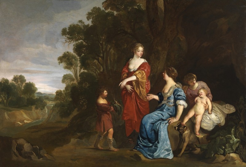 Reuben Presenting Mandrakes to Leah, c.1640/50 | Peter Lely