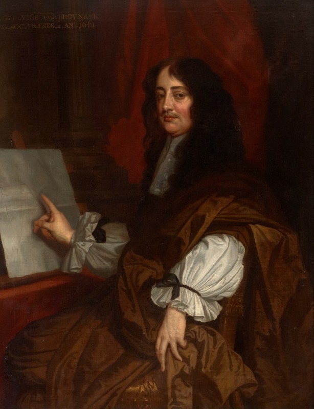 Peter Lely | Portrait of William Brouncker, 1674 Portrait of William Brouncker, 1674 | Peter Lely